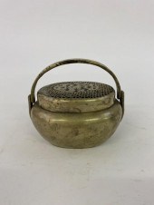Chinese metal handwarmer, circ
