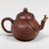 CHINESE METAL-MOUNTED YIXING T