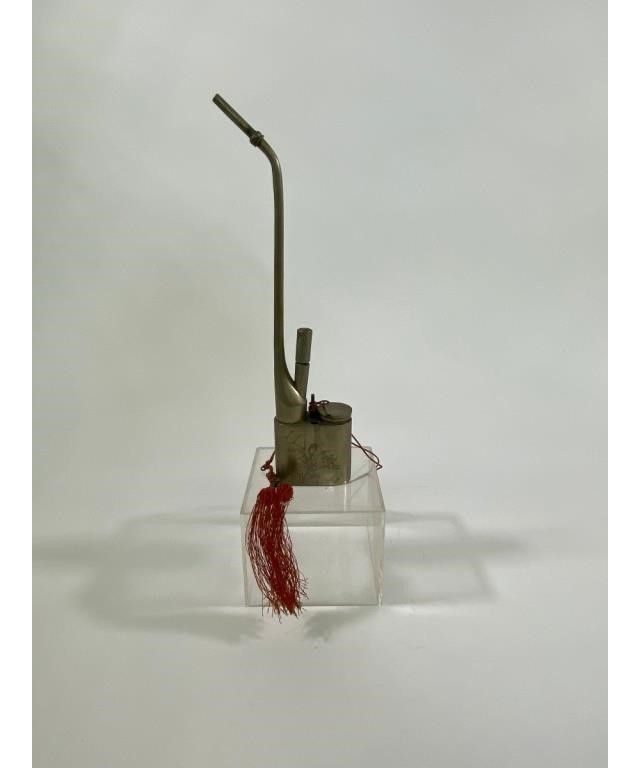 Chinese metal smoking pipe,