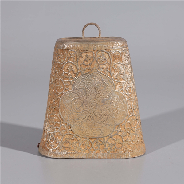 Chinese metalwork bell with