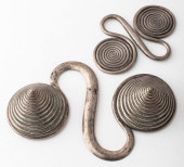 CHINESE MIAO CULTURE SILVER FA