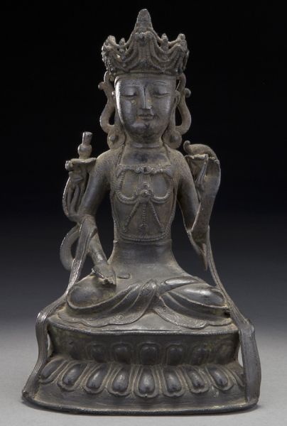 Chinese Ming bronze Amitayus