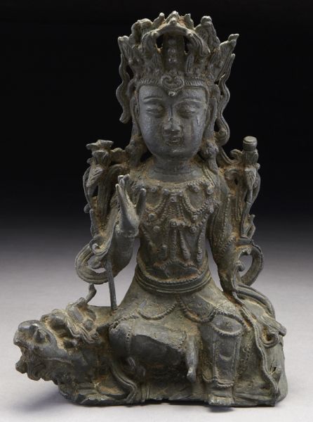 Chinese Ming bronze Guanyin
