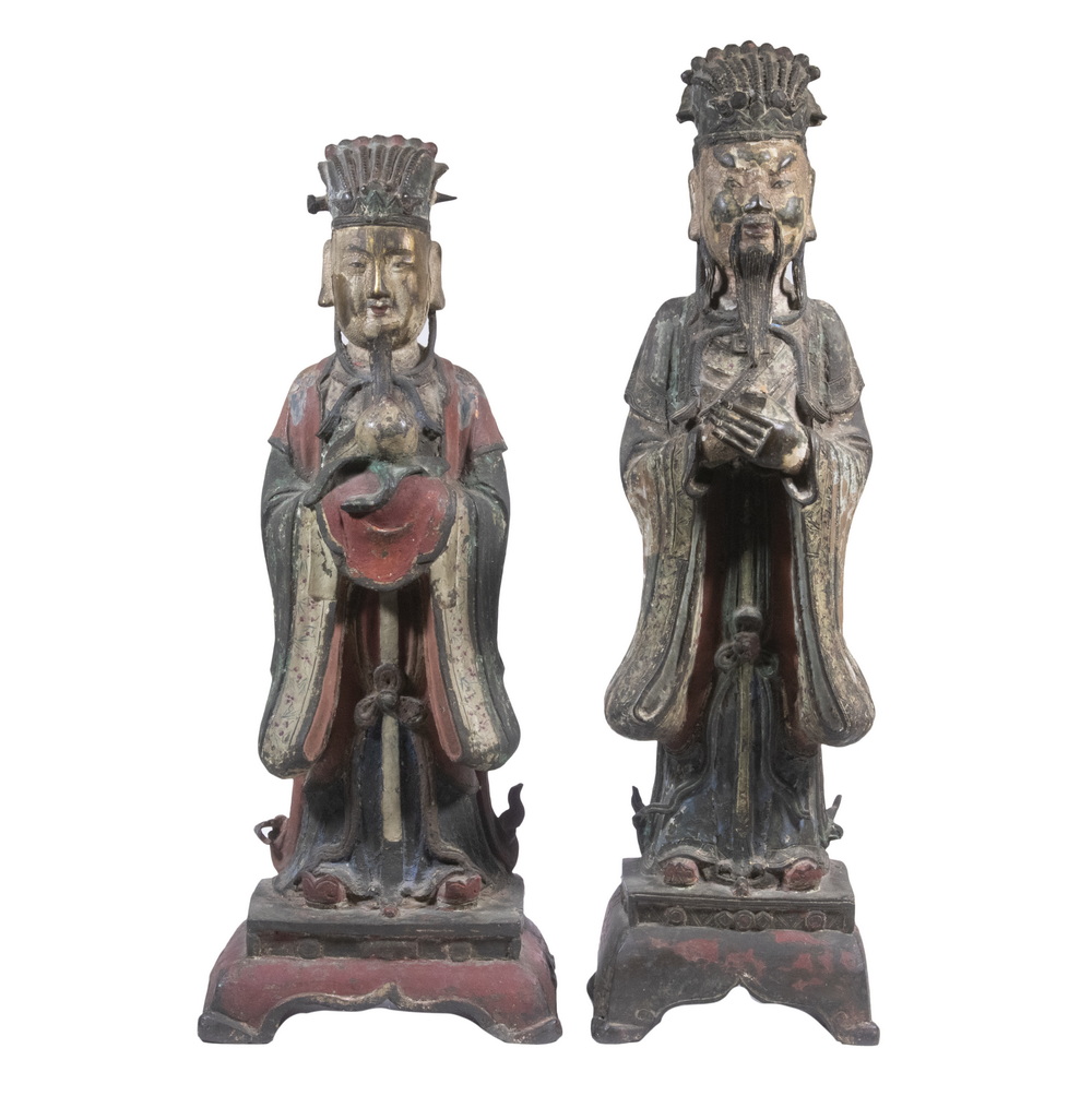 CHINESE MING BRONZE IMMORTAL