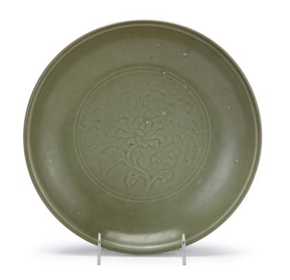 Chinese Ming carved celadon