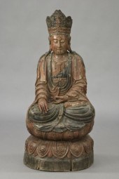 Chinese Ming carved wood Shaky