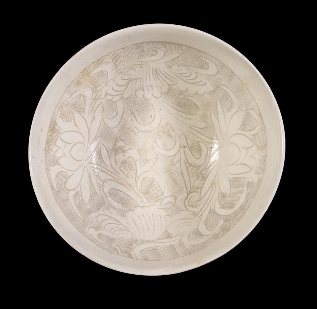 CHINESE MING CHIZOU BLANC DEEP BOWL