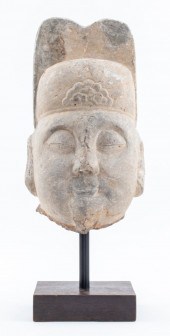 CHINESE MING DYNASTY CARVED ST