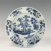 CHINESE MING DYNASTY STYLE BLU
