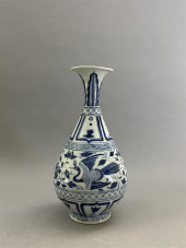 CHINESE MING DYNASTY STYLE BLU
