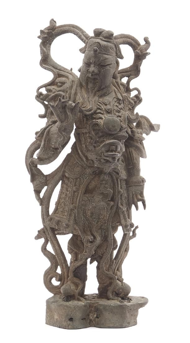 CHINESE MING ERA BRONZE OF A