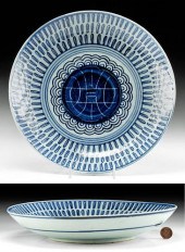 CHINESE MING PORCELAIN BLUE ON