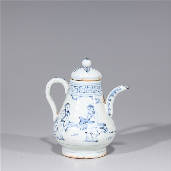 Chinese Ming style blue and white