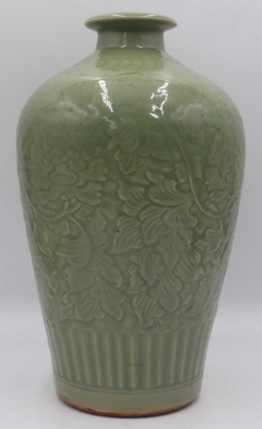 CHINESE MING STYLE CELADON GLAZE