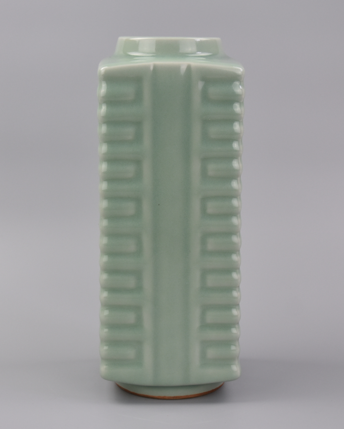 CHINESE MING STYLE CELADON GLAZED