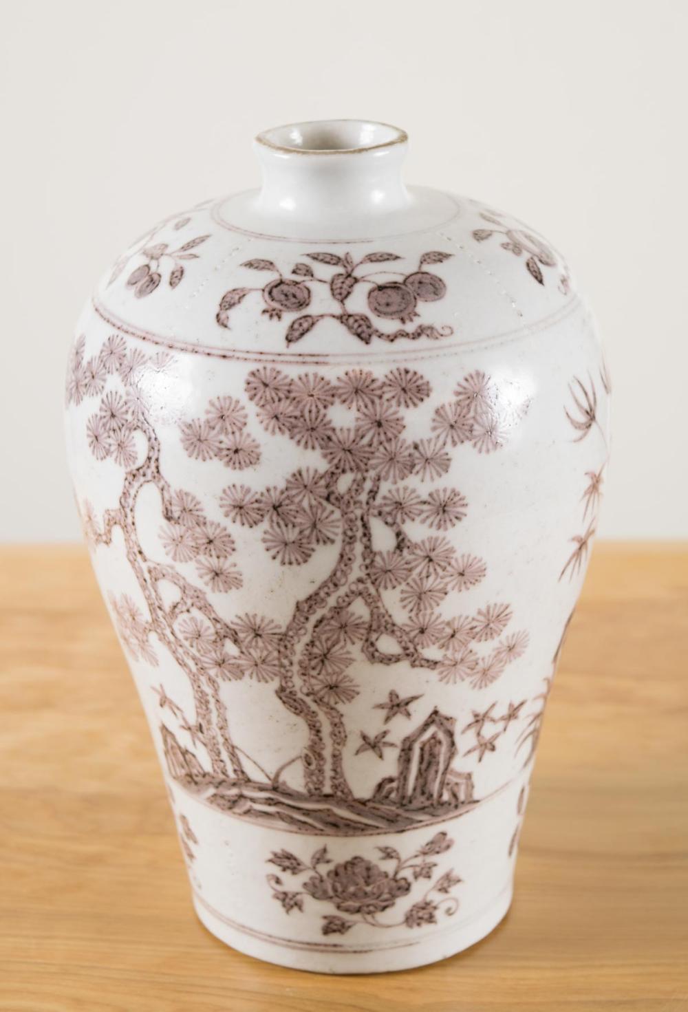 CHINESE MING STYLE COPPER RED