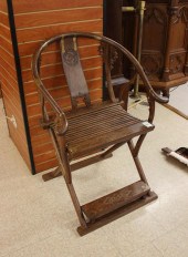 CHINESE MING STYLE FOLDING ARM