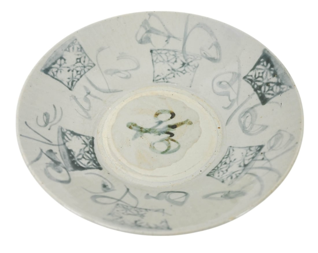 CHINESE MING STYLE PAINTED