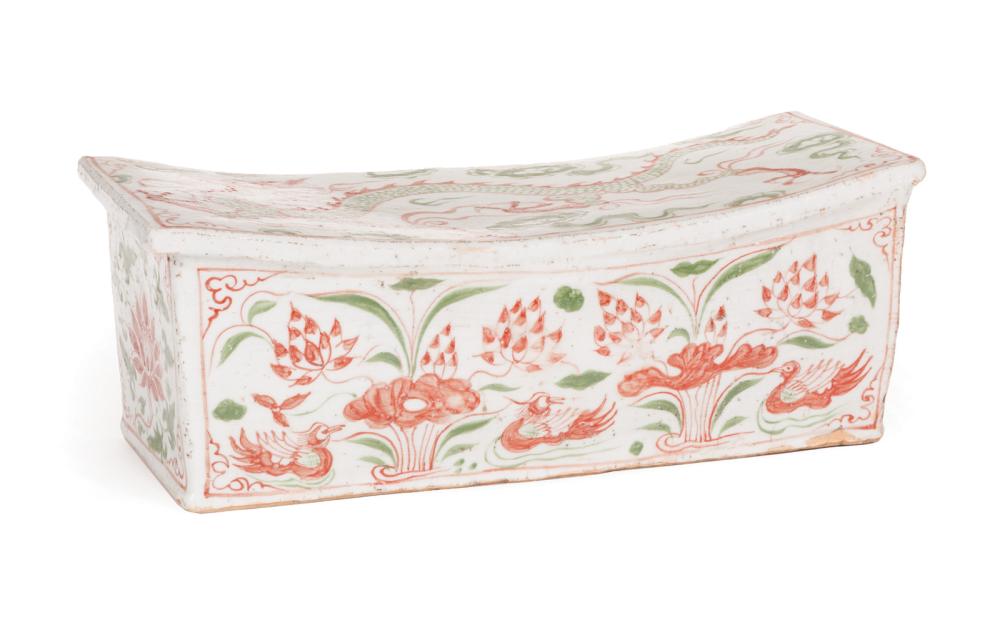 CHINESE MING-STYLE POLYCHROME