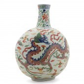 CHINESE MING STYLE WUCAI DRAGO
