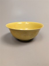 Chinese Ming-style, yellow mon