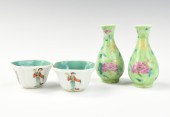 CHINESE MINI FAMILLE ROSE VASE