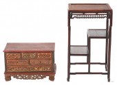 CHINESE MINIATURE CHEST OF DRA
