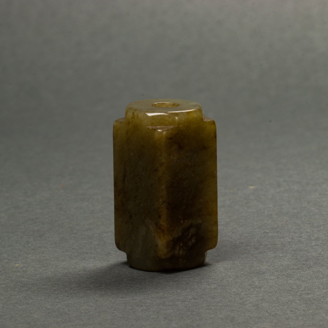 CHINESE MINIATURE JADE CONG Chinese