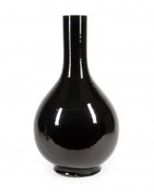 CHINESE MIRROR BLACK GLAZED PO