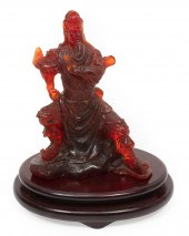 CHINESE MOLDED AMBER/AMBER-LIK