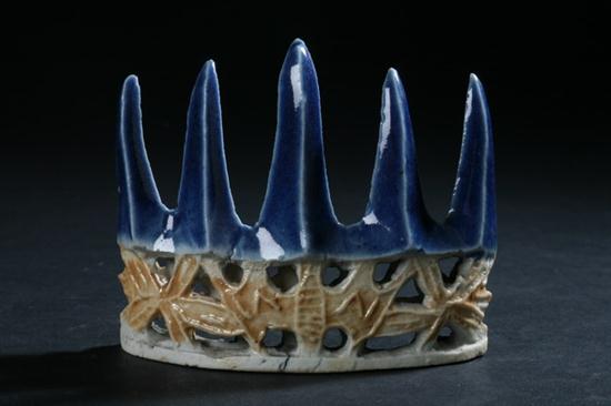 CHINESE MONOCHROME BLUE PORCELAIN