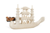 CHINESE MONUMENTAL BONE DRAGON