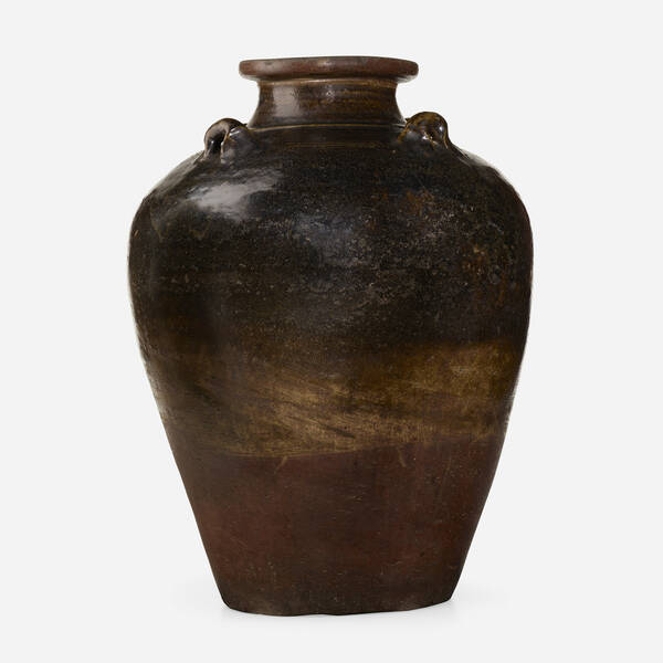 Chinese. Monumental storage jar.