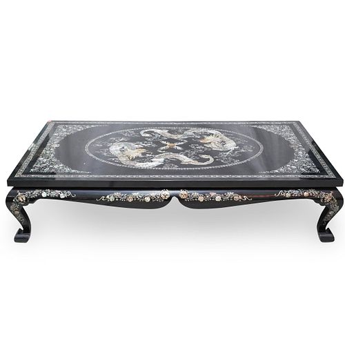 CHINESE MOTHER OF PEARL AND LACQUER