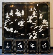 CHINESE MOTHER-OF-PEARL GILT D
