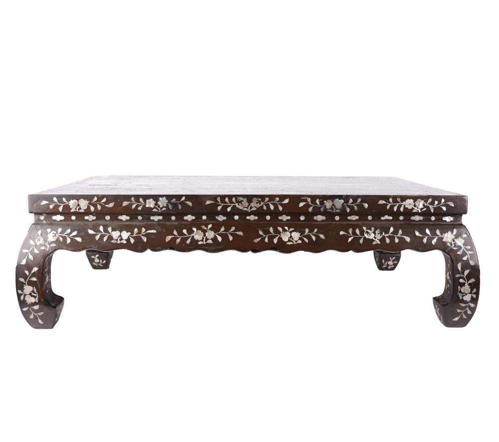 CHINESE MOTHER OF PEARL INLAID