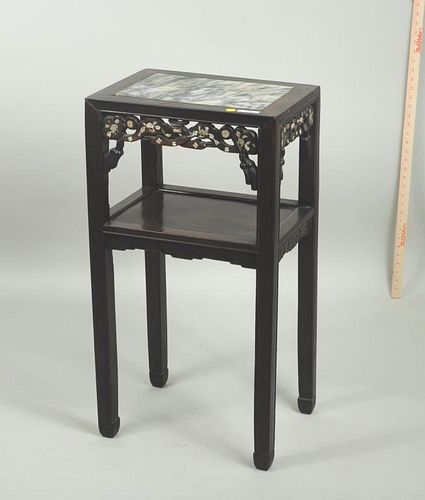 CHINESE MOTHER OF PEARL INLAID