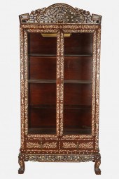CHINESE MOTHER OF PEARL-INLAID