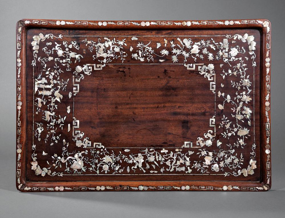 CHINESE MOTHER-OF-PEARL INLAID
