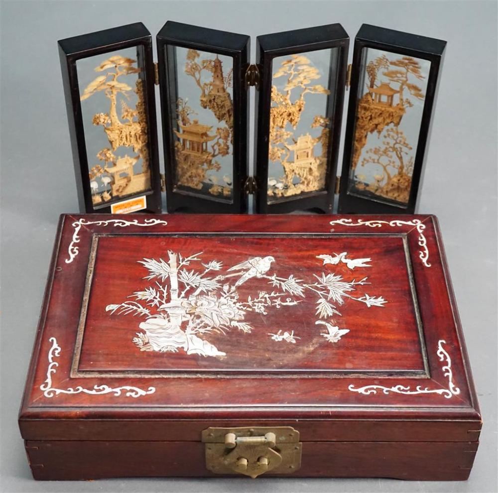 CHINESE MOTHER-OF-PEARL INLAID