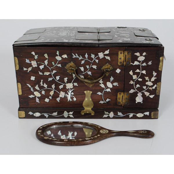 Chinese Mother-of-Pearl Inlaid Wood