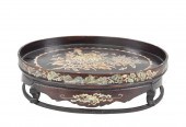 CHINESE MOTHER-OF-PEARL INSET