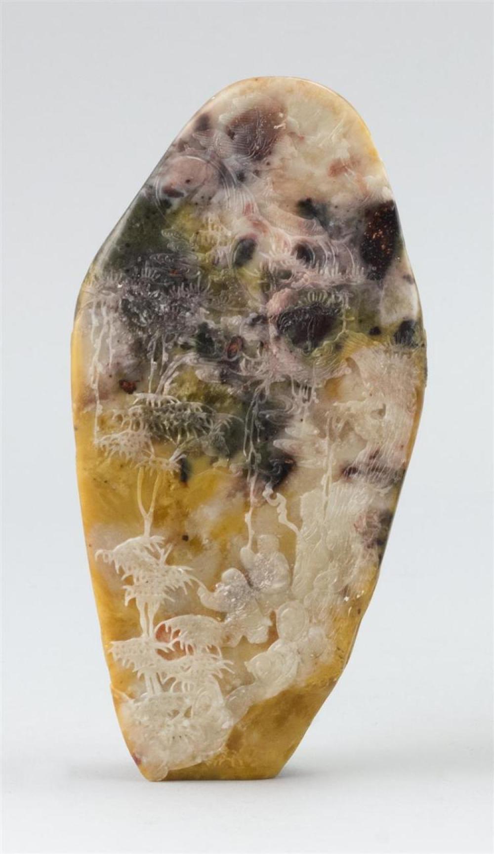 CHINESE MOTTLED SOAPSTONE