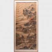CHINESE MOUNTAIN LANDSCAPE SCR