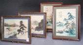 CHINESE MOUNTAIN SCENES, PAIR