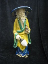Chinese Mudman Figurine man wi