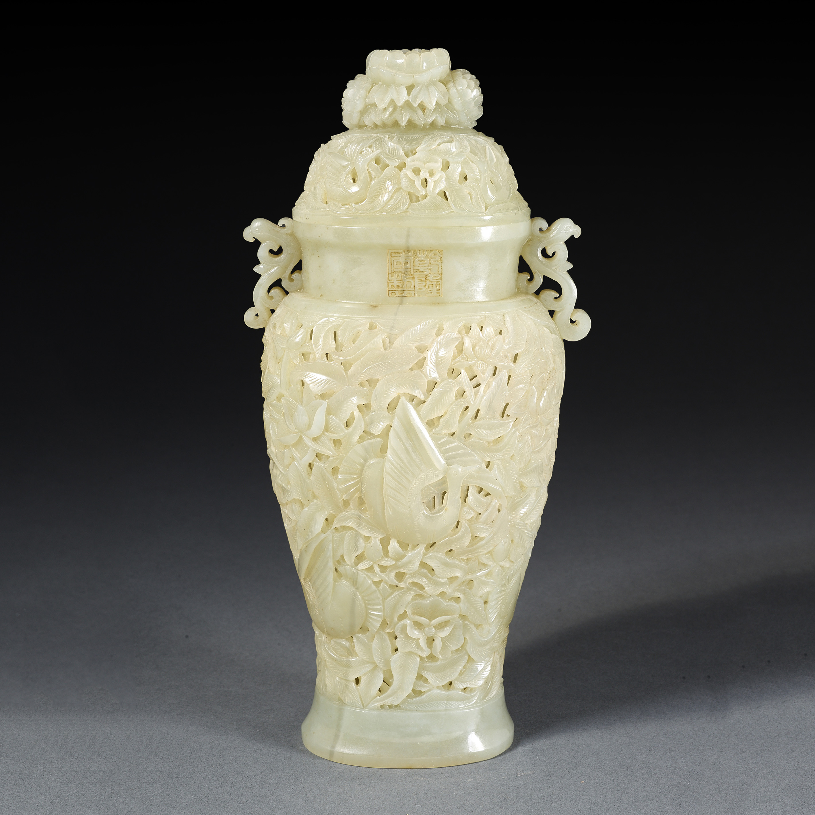 CHINESE MUGHAL STYLE JADE COVERED