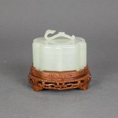 CHINESE MUGHAL STYLE WHITE JAD