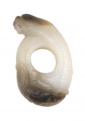 CHINESE MUTTONFAT JADE ARCHER'
