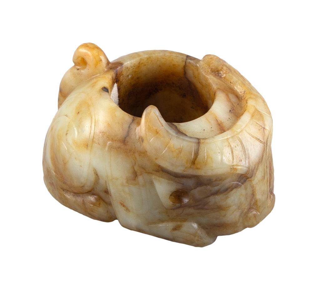 CHINESE MUTTONFAT JADE TAOTIE